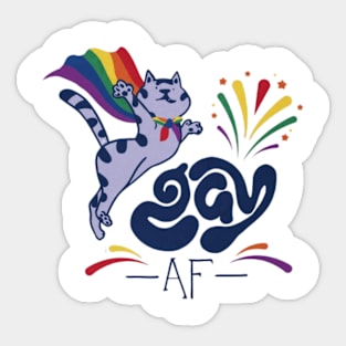 Gay AF Sticker